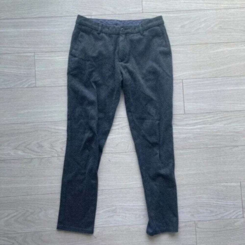 Scotch & Soda Mott All over Printed Navy Pants